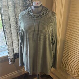 Casual Striped Women's Hoodie